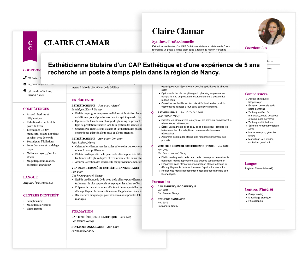Phrase d accroche CV