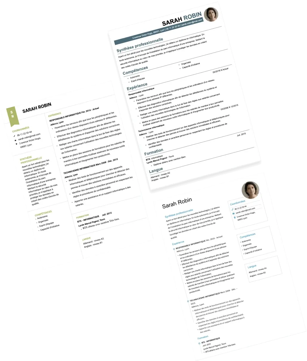 Ecrire un CV