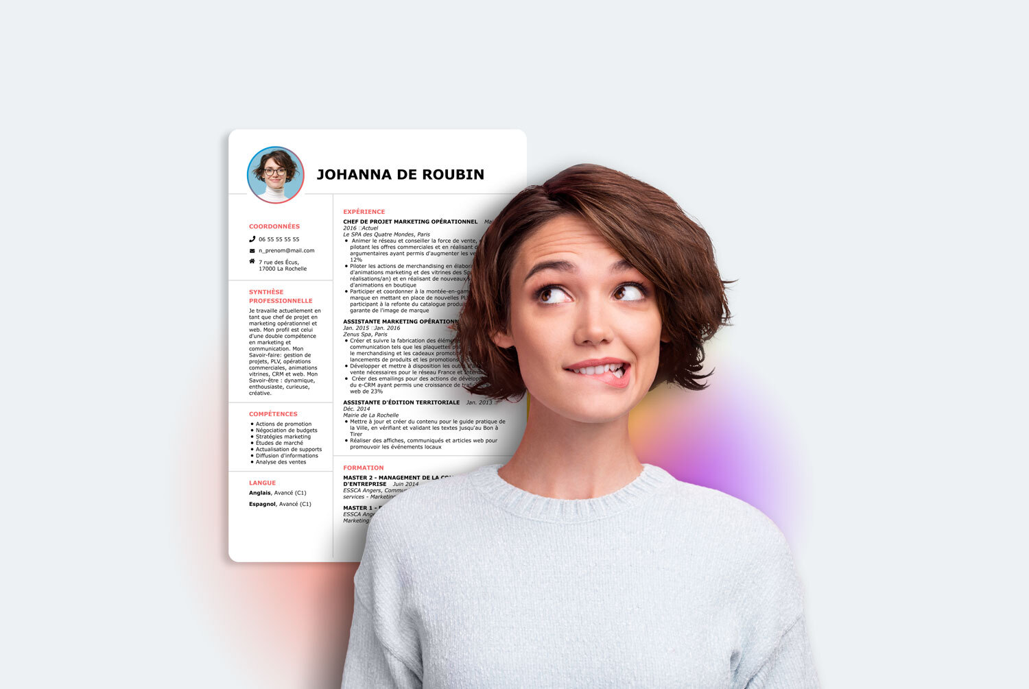 CV aide soignante
