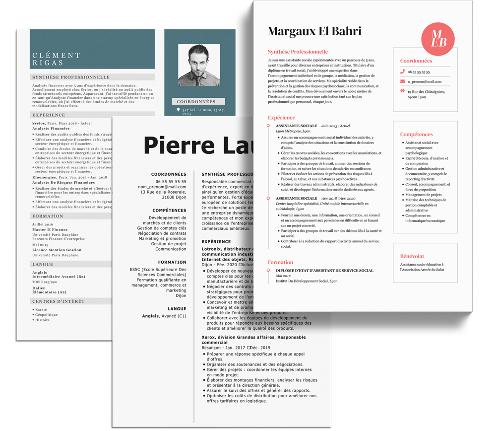 exemple cv