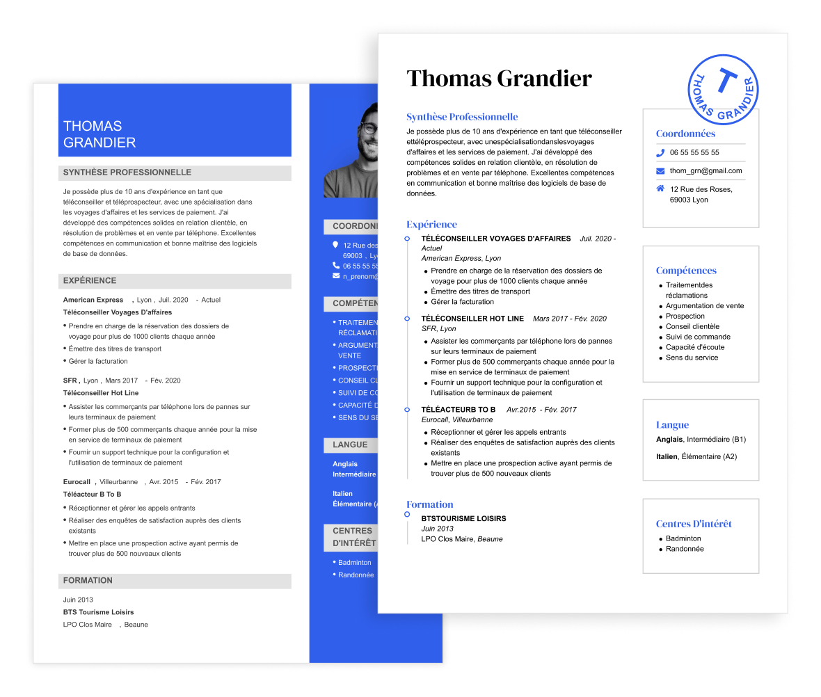 CV service client 